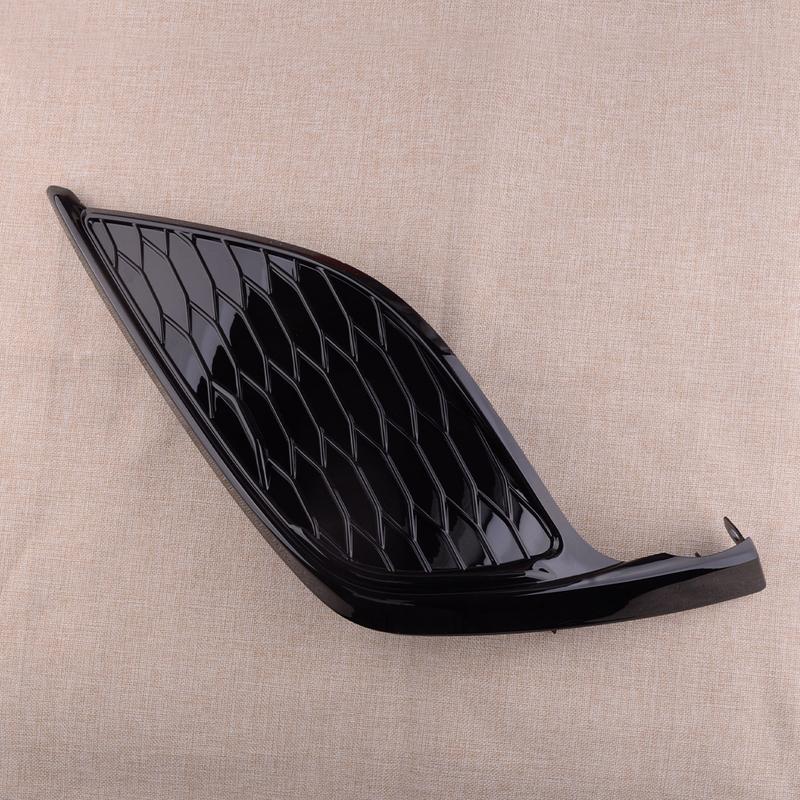 Black ABS Front Right Bumper Fog Light Lamp Cover Bezel Fit for Toyota Camry SE XSE 2022 2021
