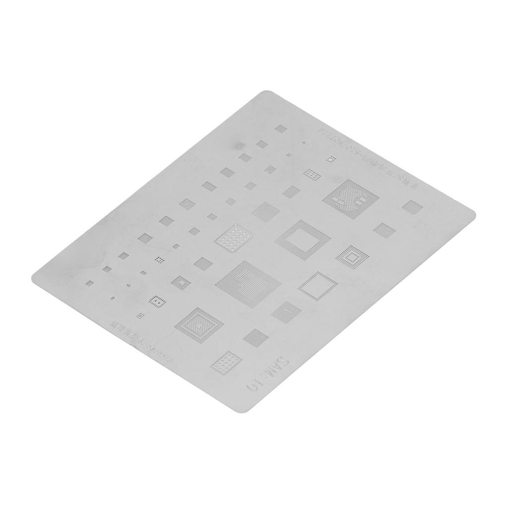 Reballing Stencil CPU Rework Net Șablon de reluare pentru lipire din oțel inoxidabil pentru repararea telefonului mobil