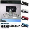 Car Sun Visor Sunglasses Organizer Clip Card Ticket Holder For Chevrolet Cruze Spark Captiva Camaro Malibu Suburban XL Trax Lova