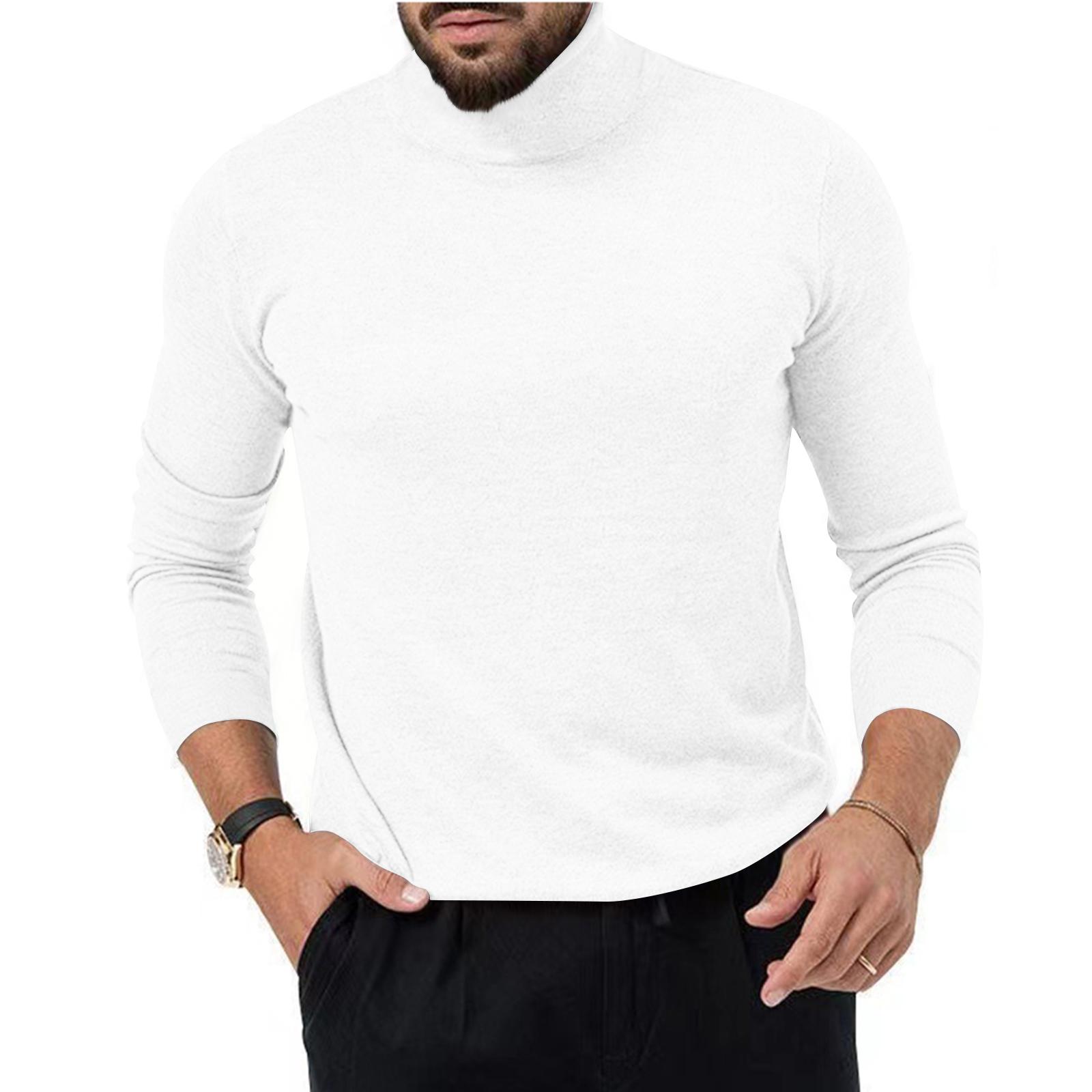 

Men Adding Fleece Gao Ling Long Sleeves Self-Cultivation Pullover Keep Warm Base Layer Shirt Upper Garment XL