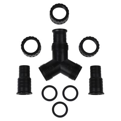 Fountain Water Features Connector Easy Assembly Multiple Outlets Pond Hose Connector Valve Control Package Content