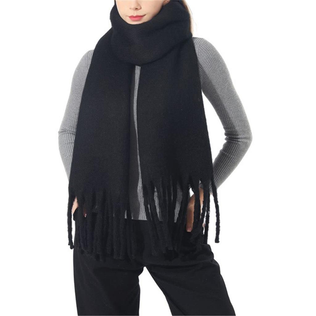 Fashion Women's Warm And Comfortable Plush Scarf Winter Fashion Scarf