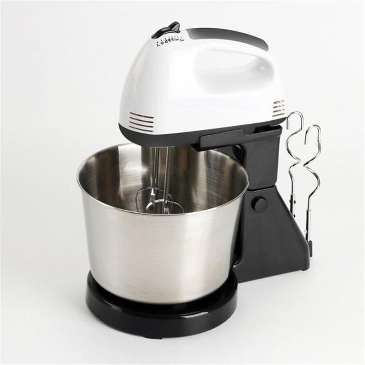 Stainless Steel Electric Egg Beater and Dough Mixer