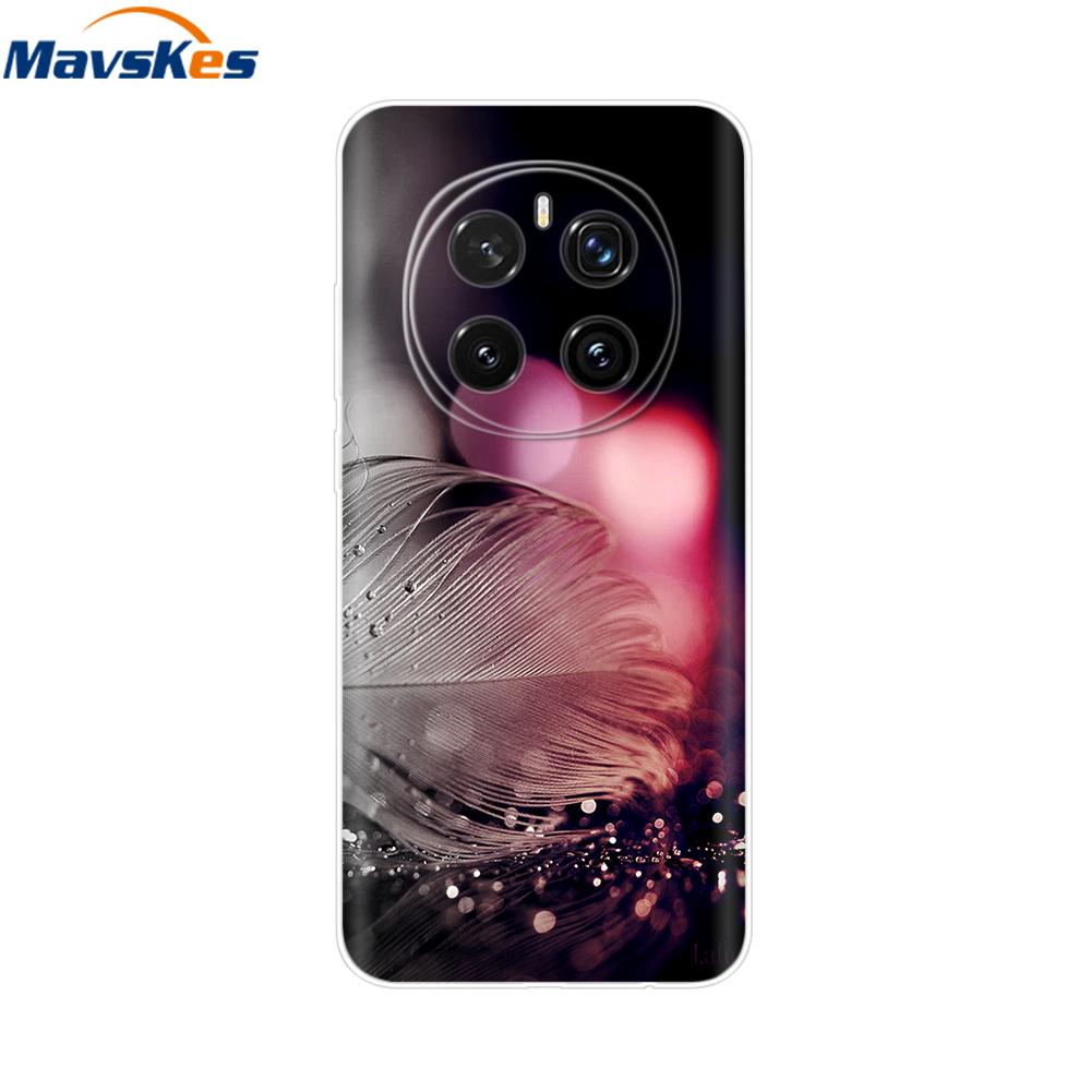 För Honor Magic 7 Pro Fodral Magic7 Pro Skydd Mjukt Silikon Telefonfodral För Huawei Honor Magic7 Pro 5G Fodral Silikon Coque Fundas