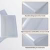 10/30 Pcs Transparent Waterproof Book Covers For Primary Middle Students Protect Textbooks