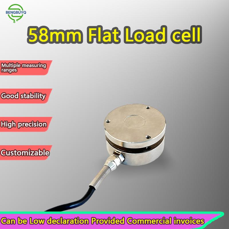 

Load Cell DC 8-28V 80-265V AC Sensor 50kg–5t with Digital 5-Digit Indicator, 1.0–2.0mV/V IP66 Alloy Steel Weighing System Kit 24V Base Model
