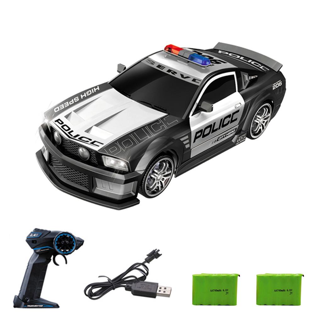 Remote Control Drift Car Remote Control Police Car Large Size Remote Control Car 1/12 2.4GHz Remote