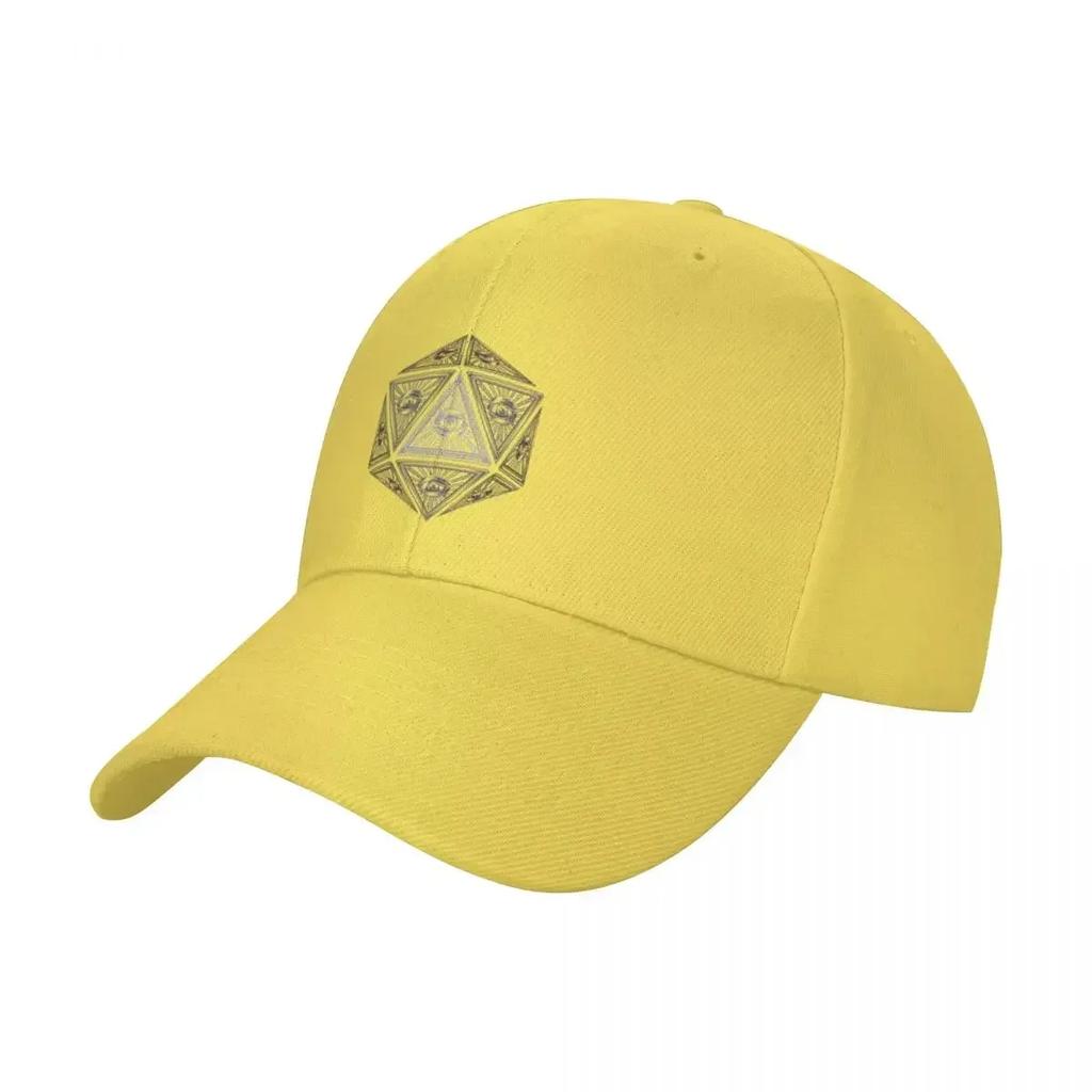 D20 the Order of the Dungeon Master Baseball Cap Birthday Golf Hat Man Rugby New In The Hat Unisex Women's