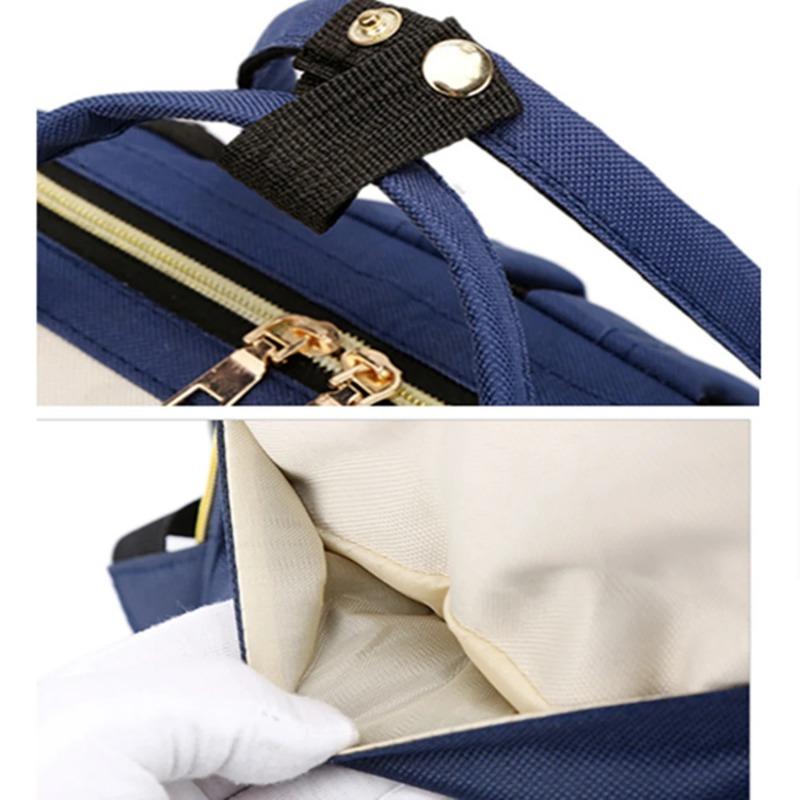 Torba Mommy: Prosta, stylowa, lekka torba dla mamy z podwójnym ramieniem: Wielofunkcyjny, wychodzący plecak dla matki i dziecka o dużej pojemności