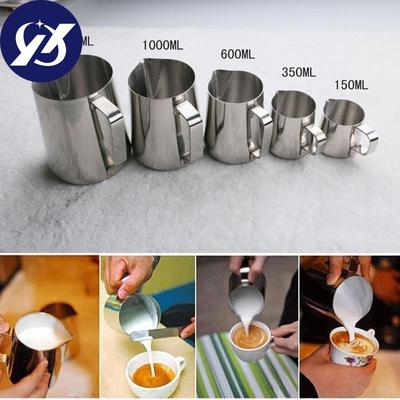 1 PCS Edelstahl Küche Handwerk Barista Espresso Kaffee Frot ng Tee Milch Latte Tasse Tassen Krug