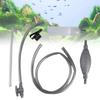 Aquarium Water Cleaner Adjustable Fish Tank Siphon Cleaner Reusable Aquarium Manual Water Changer for Cleaning Sand Stone Washer