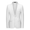 2025 Spring/Autumn Men's Solid Color Single-Button Business Casual Suit Jacket