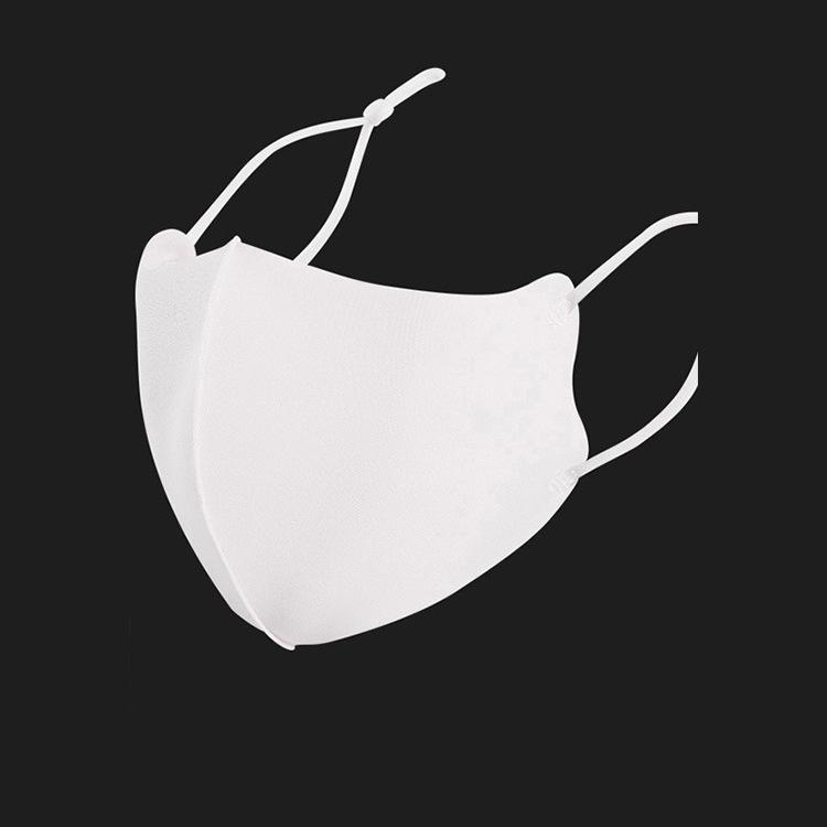 3D Gesichtsmaske aus Eis-Seide für Erwachsene und Kinder: Verstellbar, Staubdicht, UV-Schutz, Waschbar für den Sommer.