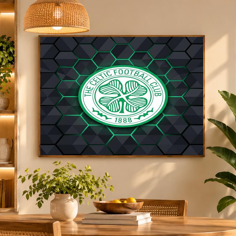 5D Diamond Painting Celtic FC DIY Full Drill Diamond Art Kit Home Decoration
