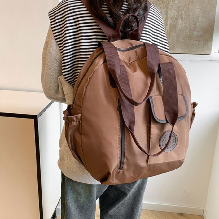 Travel Nylon Backpack with Spacious Storage Space Outdoor Travel Shoulder Bag School Bags for Organized and Easy Access