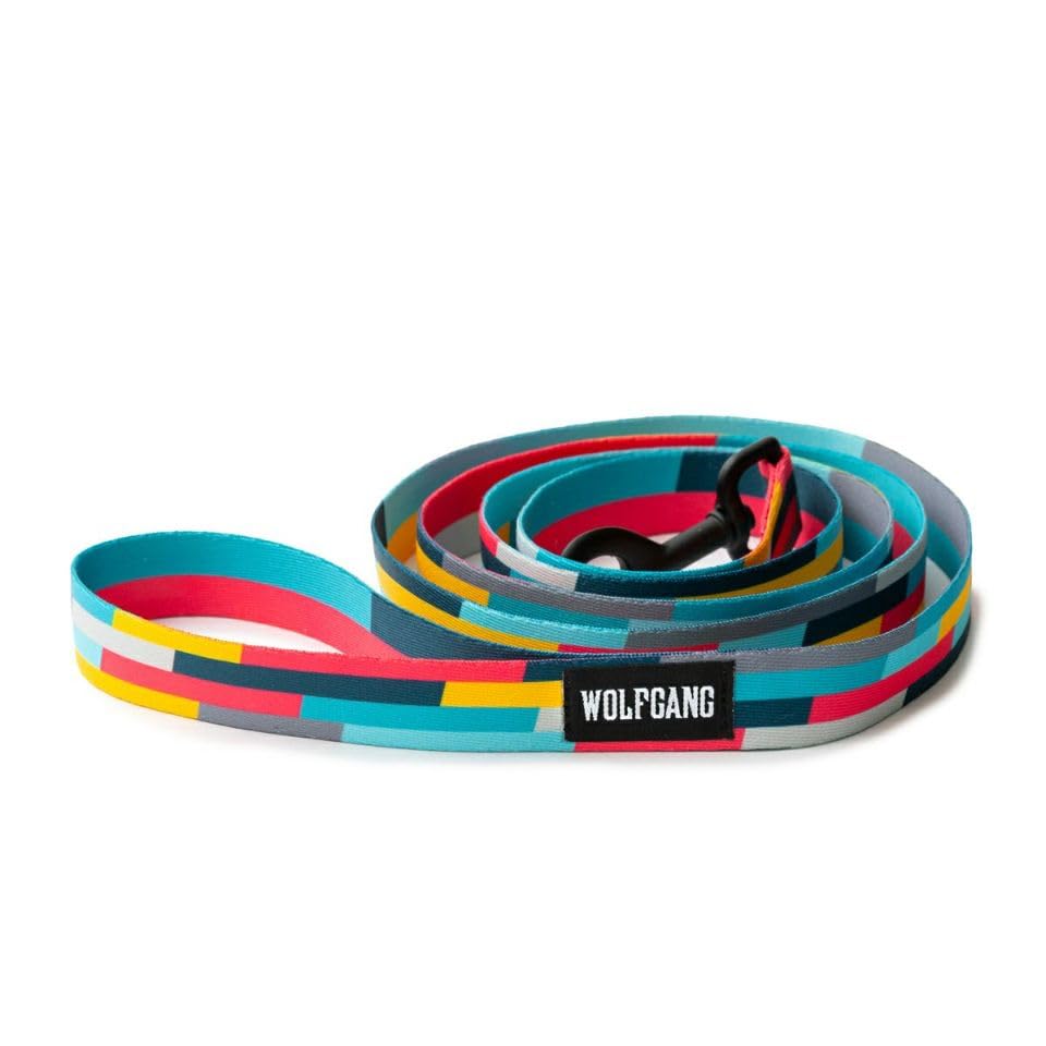 

WOLFGANG MixTape Leash (L size) 2.5cm wide x 183cm long [Leash for medium and large dogs]
