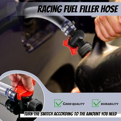 Racing Fuel Jugs Hose Fuel Control Racing Hose Kit With Switches ABS Construction For Motorsport Applications