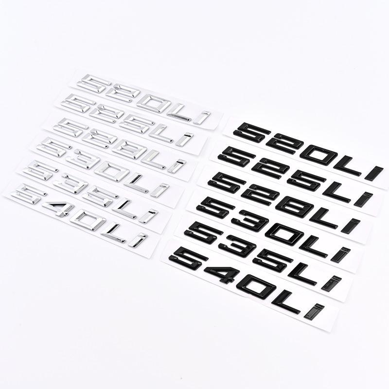 BMW 5 Series 520Li-530 Rear Logo for 2020-2023 Models