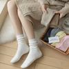Women's Autumn and Winter Double-needle Anti-pilling, Fleece and Thickened Warm Sleep Pile Socks