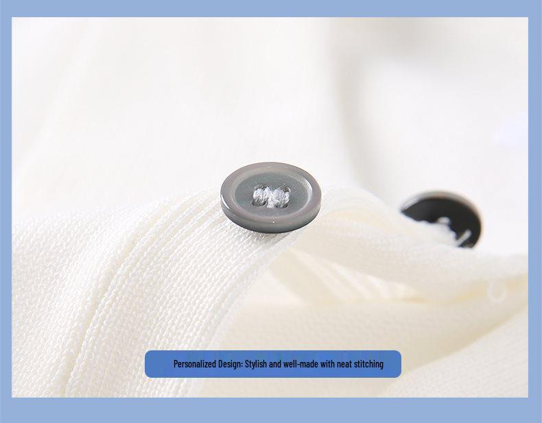 2026 Men's Summer Solid Color Knit Lapel Polo Shirt - Korean Style Casual Fashion