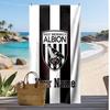 West Bromwich Albion FC Personalisier Handtuch mit Aufdruck Fußball Logo Unterstützung Benutzerdefinierter Name Text Absorptionsfähiges Handtuch Für Sport Reisen Besonderes Geschenk