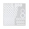 Silicone O-ring Faucet Repair Kit: Multi-Spec Kitchen & Bath Shower Gaskets
