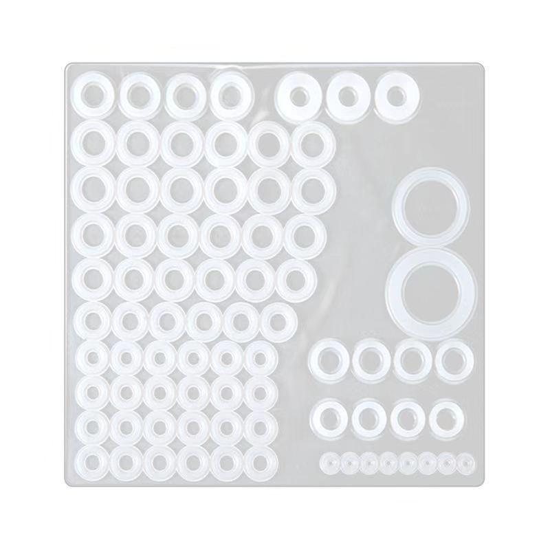 Silicone O-ring Faucet Repair Kit: Multi-Spec Kitchen & Bath Shower Gaskets