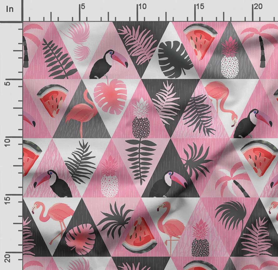 Soimoi Animals Print, Bavlna Cambric, Prošívací tkanina prodávaná The Yard 42 palců široká, bavlněná tkanina střední gramáže, Šicí potřeby,