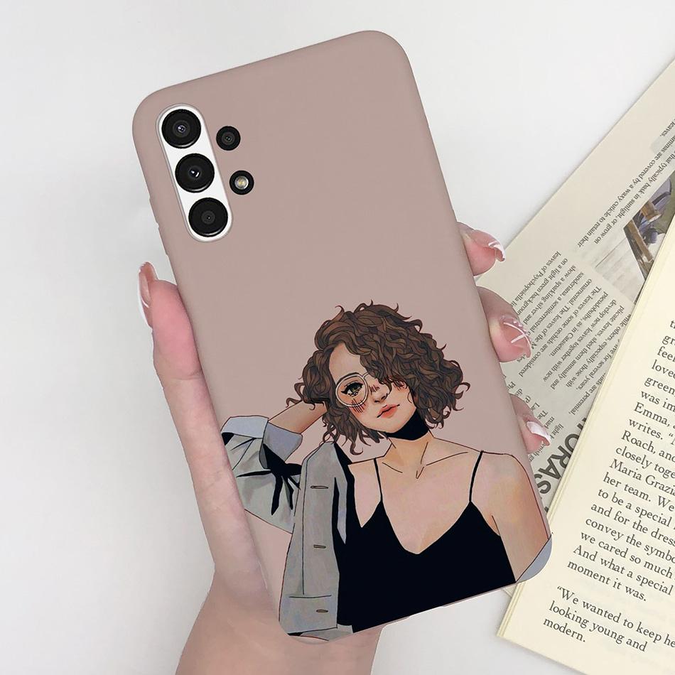 For Samsung Galaxy A13 Phone Case SM-A135F Cute Bumper Cartoon Silicone Soft Funda Cover For Samsung A 13 GalaxyA13 Coque Capa