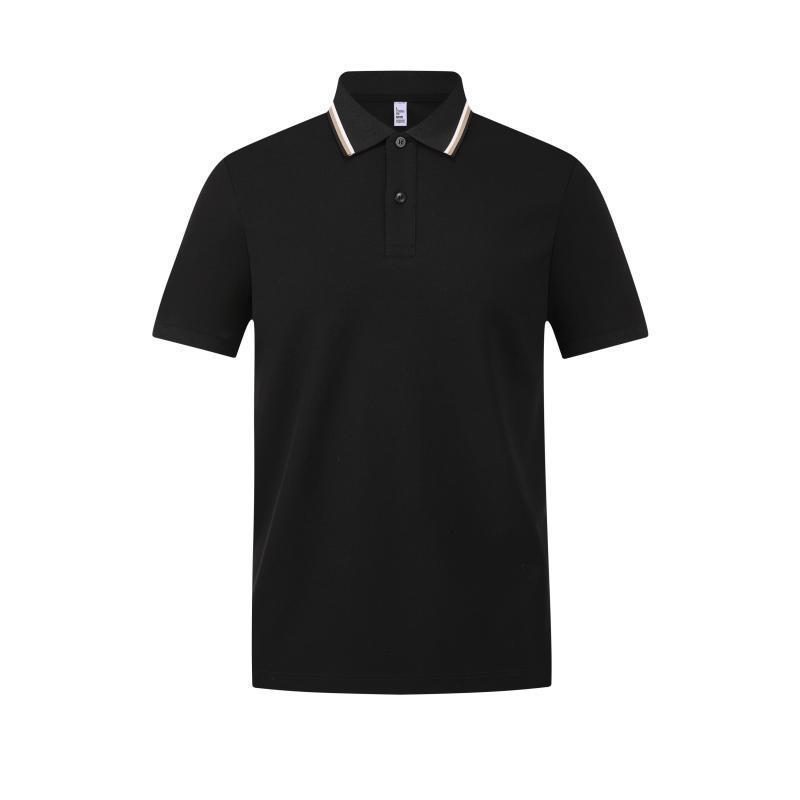 Custom Embroidered Polo Shirts for Team Building and Branding 4XL чёрный