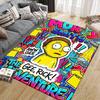 Morty Home Sofa Decoration for Living Room & Bedroom, Non‑Slip Play Flannel Floor Mat for Game Room