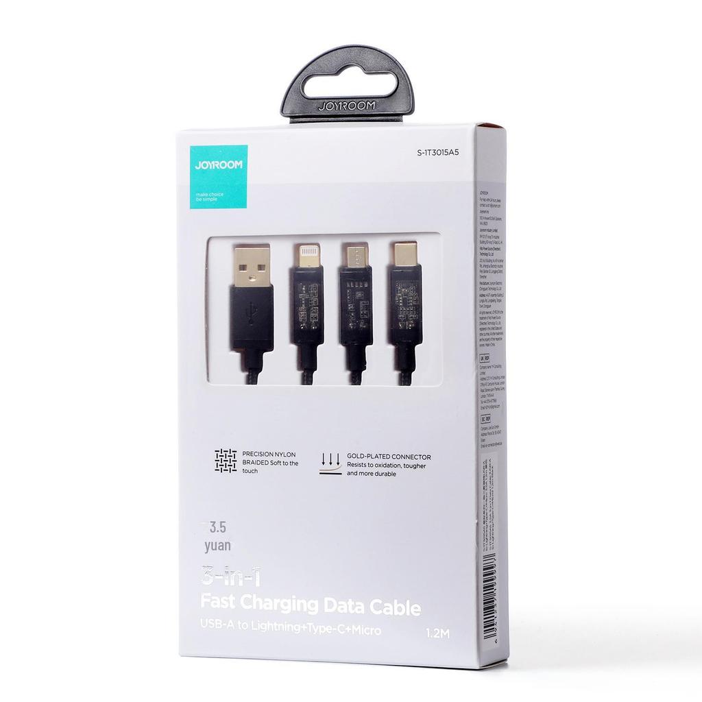 100W Transparent Fast Charging Nylon Braided Data Cable for Mobile Phones