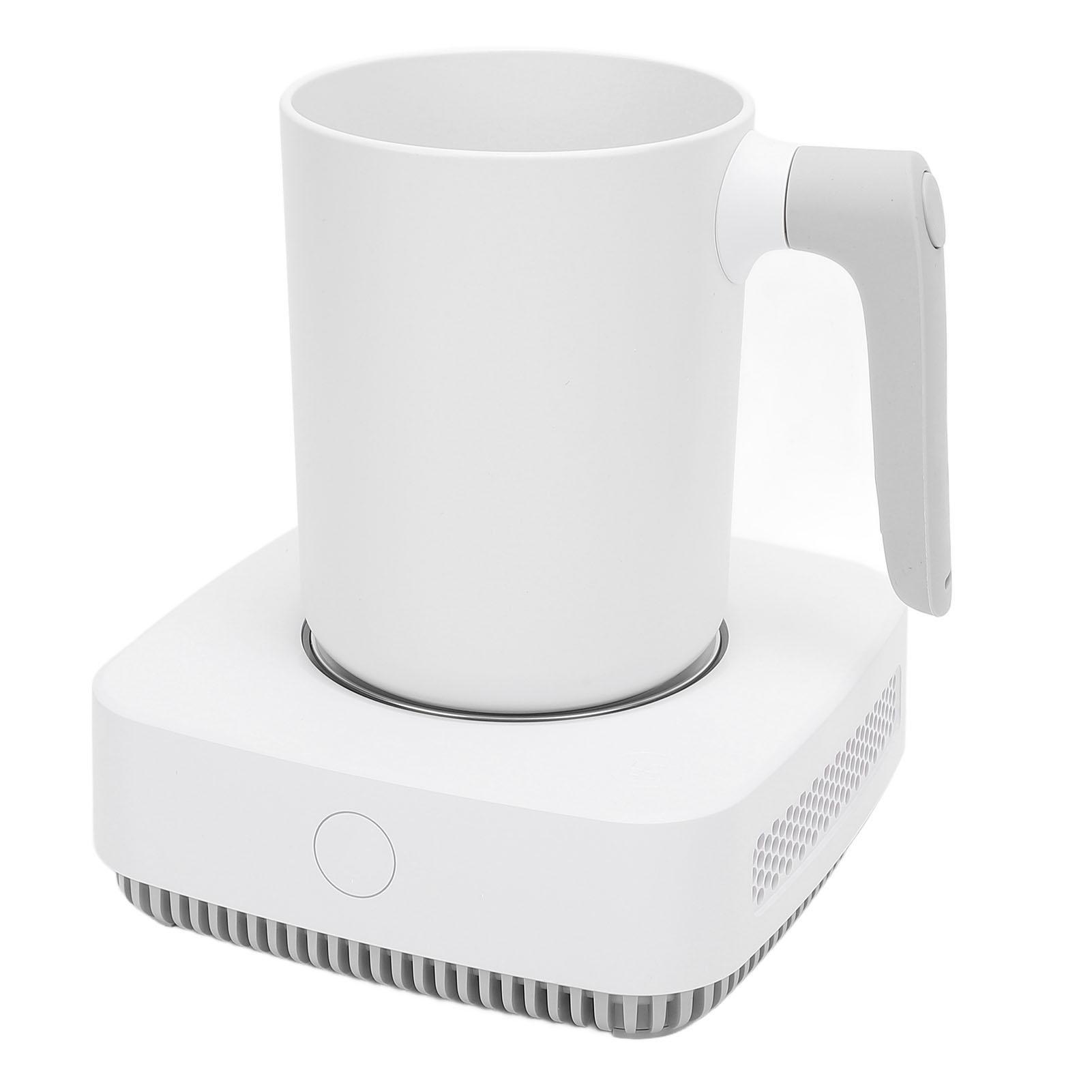 

2 в 1: подогреватель для чашек, охладитель и набор кружек, 3 уровня температуры, быстрое охлаждение, нагревательная подставка и кружка объемом 450 мл US Plug