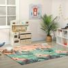 Baby Play Mat, Double Sideded Foldable Kids Crawling Mat, Reversible & Waterproof, Dinosaur