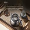 SIMELO Pure Titanium Fresh Brew Tea Pot 1.2L