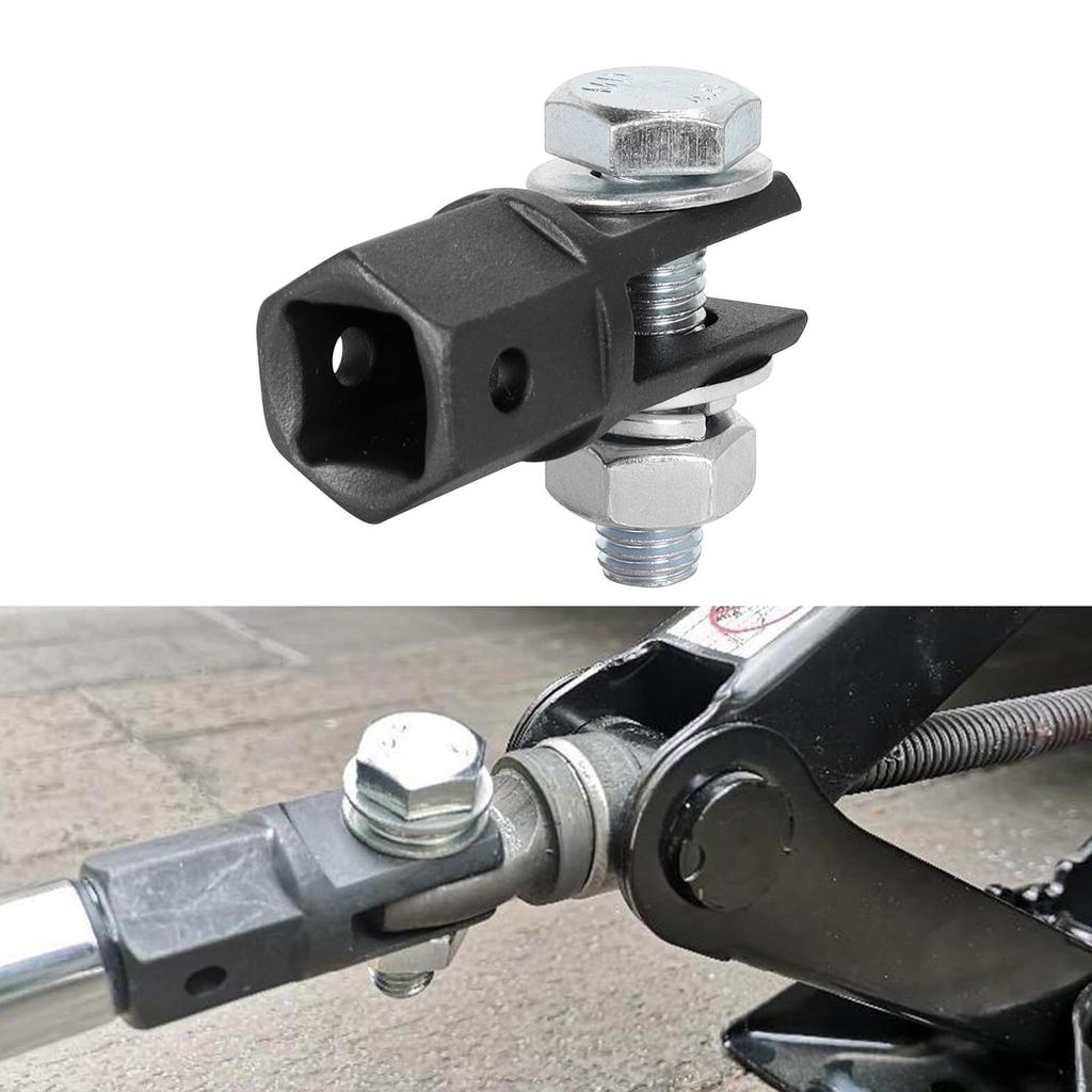 1/2 Inch Chrome Vanadium Steel Adapter for Scissor Jack with Ball Extension – Impact Wrench Tool