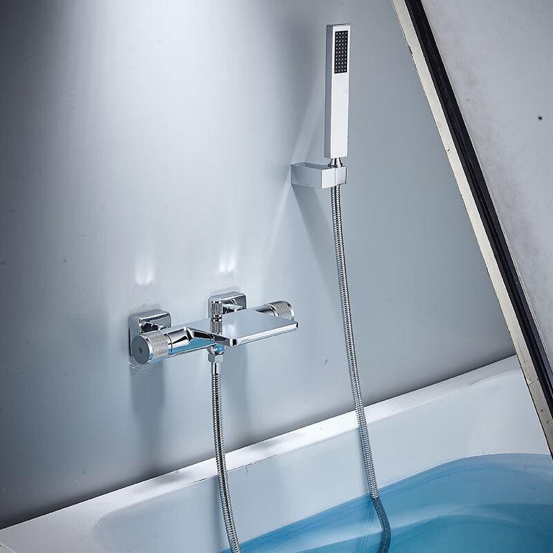 

Yipan Electroplated In-Wall Bathtub Faucet and Shower System