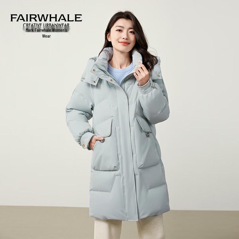 Женский пуховик средней длины Mark Fairwhale для зимы M