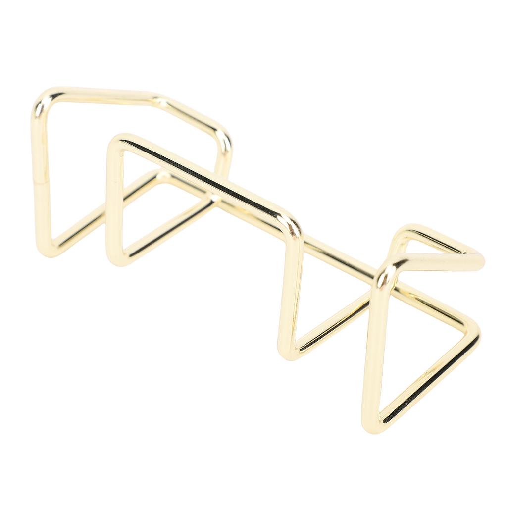 5PCS Business Card Holder Iron Slick Finish Multifunctional Business Card Holder Display for