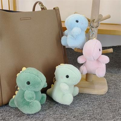 PP Cotton Plush Dinosaur Doll Plush Toy Dinosaur Pendant Keyholder Dinosaur Keychain  Bag Pendant