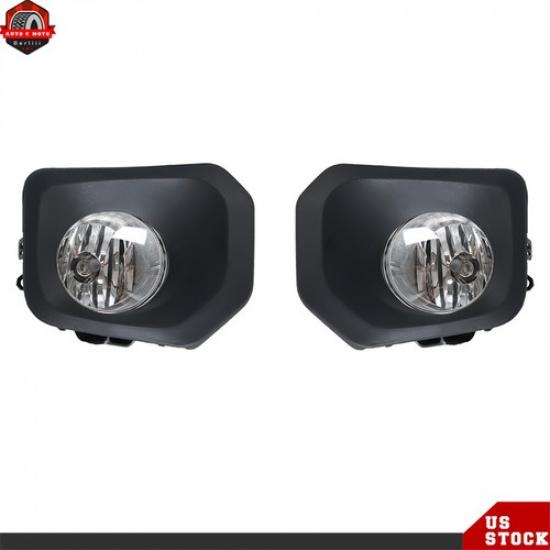 For 2016- Toyota Tacoma Fog Lights Lamps Switch Wiring Kits Right&Left Side