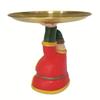 Resin Storage Tray Standing Statue Tray Gift Centerpiece Table Decoration Ramadan Eid Festivals Decor Traditional Home Accent