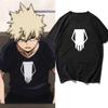 My Hero Academia Shirt Baumwolle Hohe Qualität Teenager Damen Grunge Bunt Pastell T-Shirt Popkultur Grafik Grafik Bunt Anime