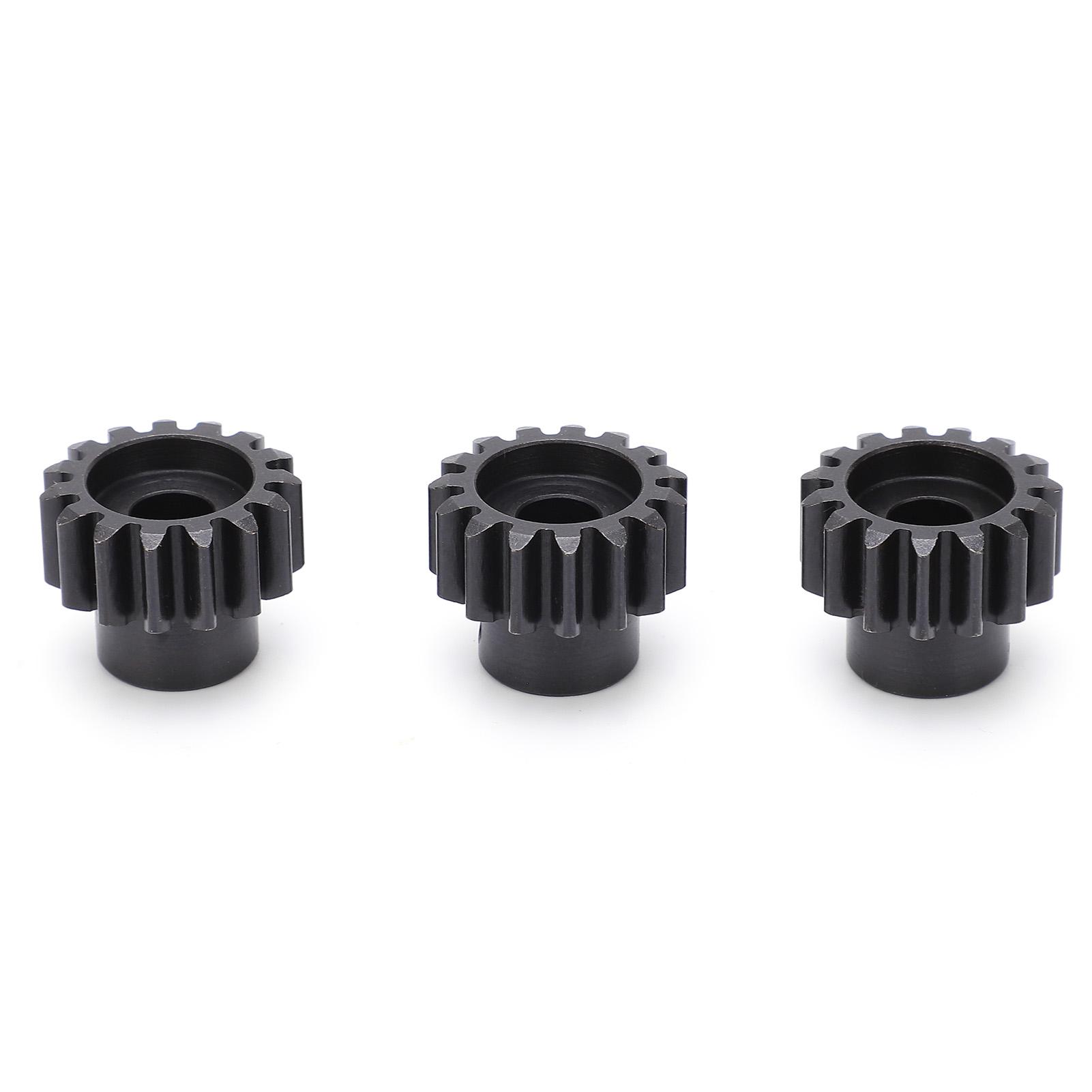 

M1.5 Steel Pinion Motor Gear for 1/5 1/6 RC 15T Steel Cog Wheel with 8mm/0.3in Inner Hole