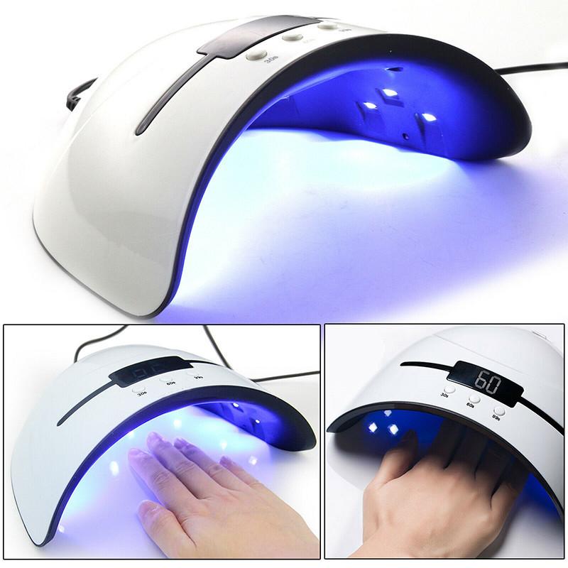 Luxurious 36w Nail Polish Dryer Uv Led Lamp With Advanced Timer For Perfect Manicure