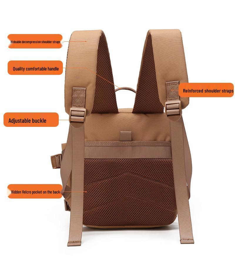 Multifunktionaler 9L Mini Outdoor Wanderrucksack - 3P Sport & Camping Doppelschultertasche