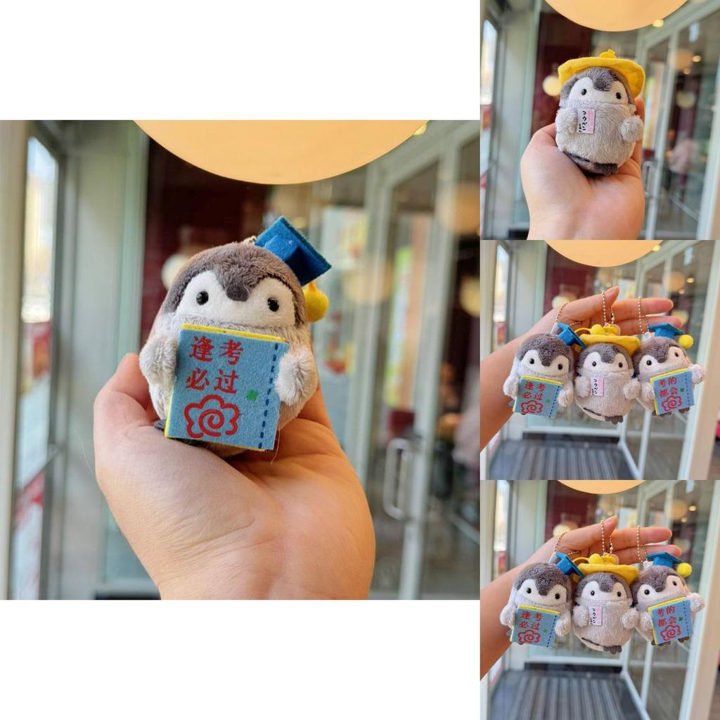 Energy Penguin Plush Doll With Keychain And Notebook Decoration For Gift Or Collection
