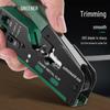 Green Forest Professional Network Cable Crimping Tool for Universal Super Category 7 Crystal Heads and Terminals