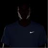 Nike Mens Miler Swoosh Reflective Detail T-Shirt