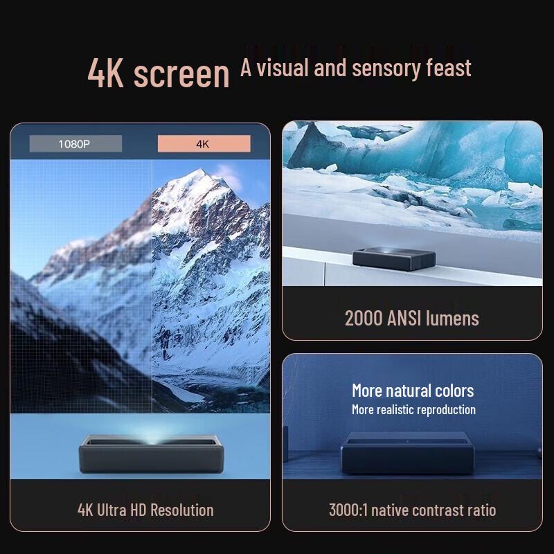 Mi Home 4K Ultra Short Throw Laser TV 1S (CN Version)